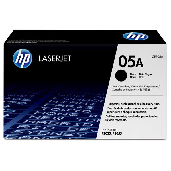 Image of HP 05A CE505A negru (black) toner original RO ID 15438