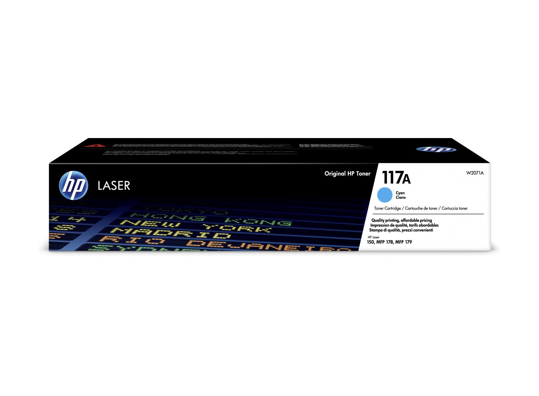 Image of HP 117A W2071A azúrový (cyan) originálny toner SK ID 62513