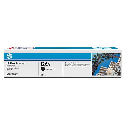 Image of HP 126A CE310A czarny (black) toner oryginalny PL ID 3293