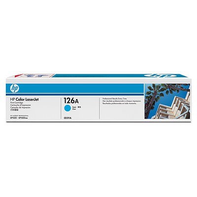 Image of HP 126A CE311A cián (cyan) eredeti toner HU ID 3294