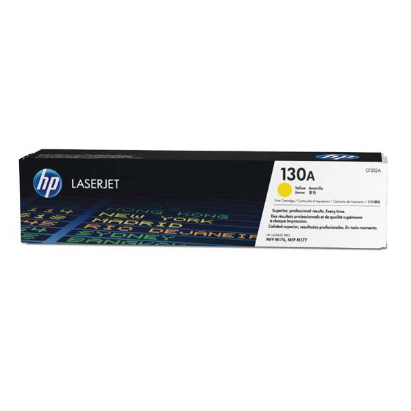 Image of HP 130A CF352A galben (yellow) toner original RO ID 15461