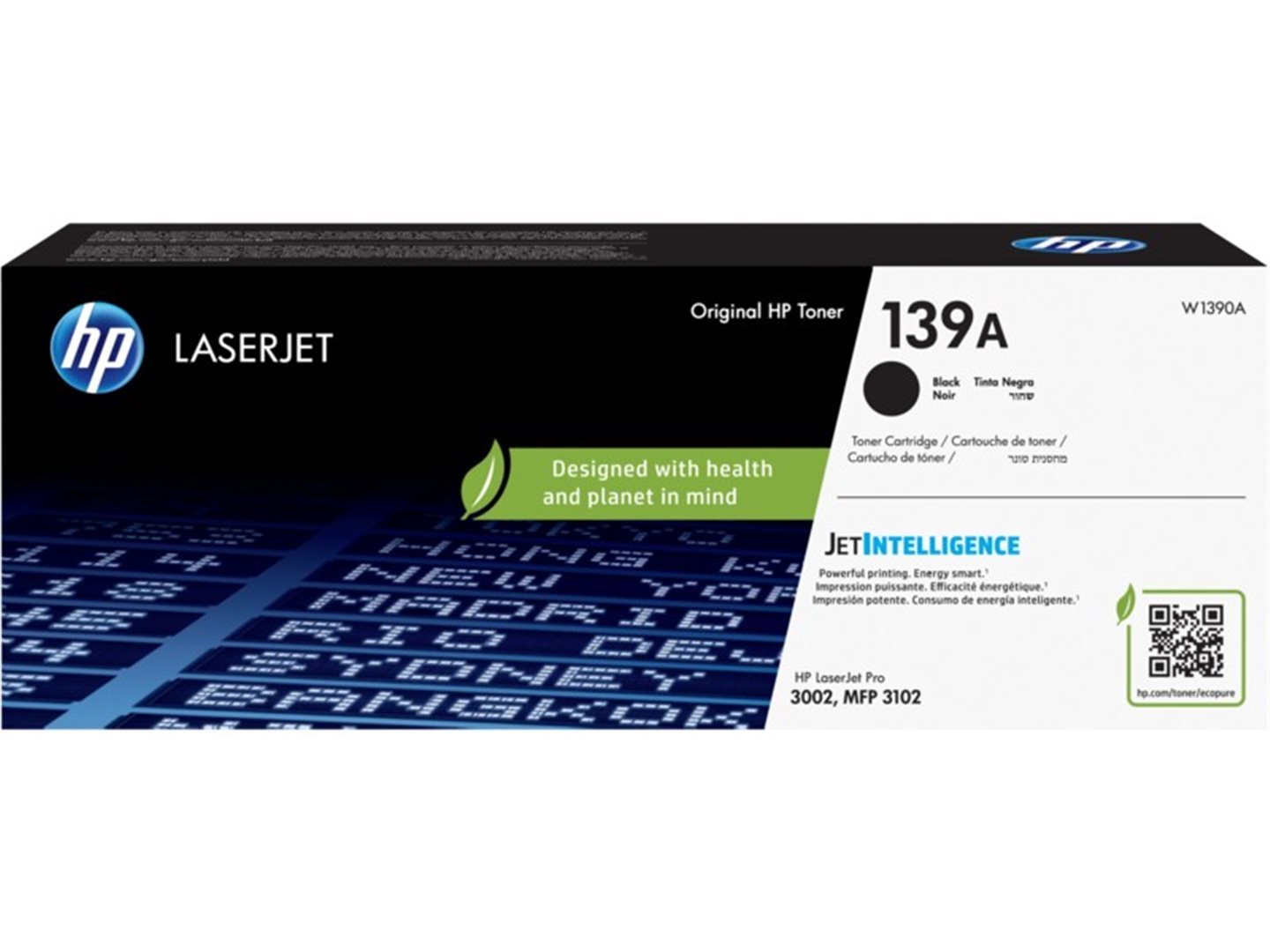 Image of HP 139A W1390A fekete (black) eredeti toner HU ID 413453