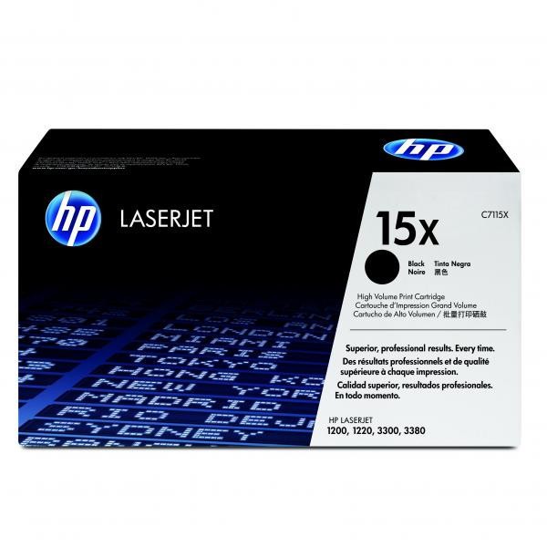 Image of HP 15X C7115X czarny (black) toner oryginalny PL ID 15414