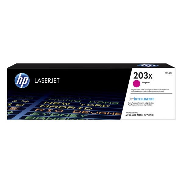 Image of HP 203X CF543X purpurový (magenta) originální toner CZ ID 12754