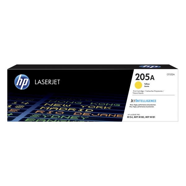 Image of HP 205A CF532A żółty (yellow) toner oryginalny PL ID 12760