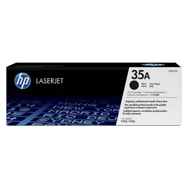 Image of HP 35A CB435A fekete (black) eredeti toner HU ID 15433