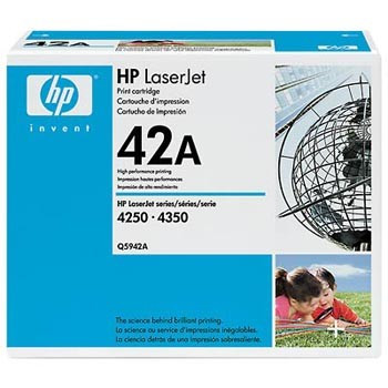 Image of HP 42A Q5942A fekete (black) eredeti toner HU ID 585