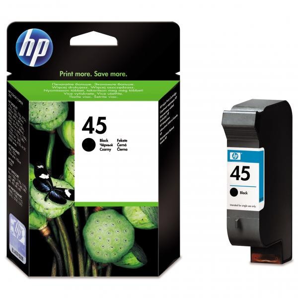 Image of HP 45 51645AE fekete (black) eredeti tintapatron HU ID 14007