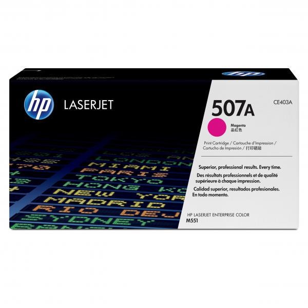 Image of HP 507A CE403A bíborvörös (magenta) eredeti toner HU ID 15450