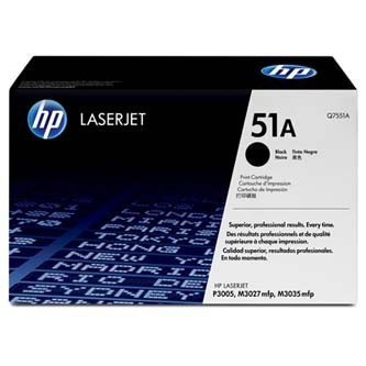 Image of HP 51A Q7551A fekete (black) eredeti toner HU ID 10289