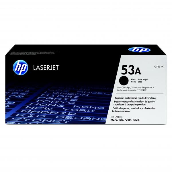 Image of HP 53A Q7553A fekete (black) eredeti toner HU ID 15431