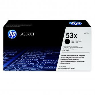 Image of HP 53X Q7553X čierna (black) originálny toner SK ID 10249