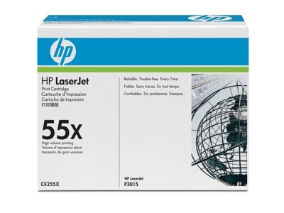 Image of HP 55X CE255X černý (black) originální toner CZ ID 2586