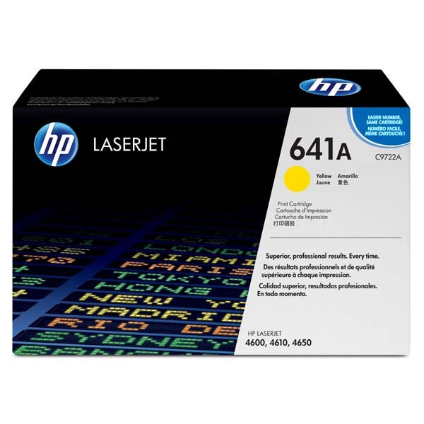 Image of HP 641A C9722A galben (yellow) toner original RO ID 15415