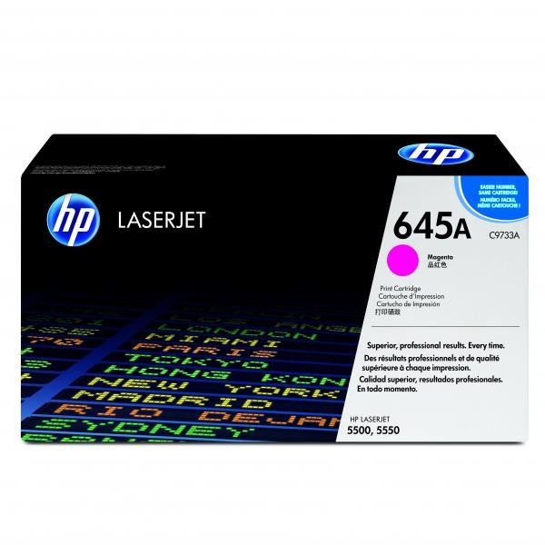 Image of HP 645A C9733A purpuriu (magenta) toner original RO ID 15418