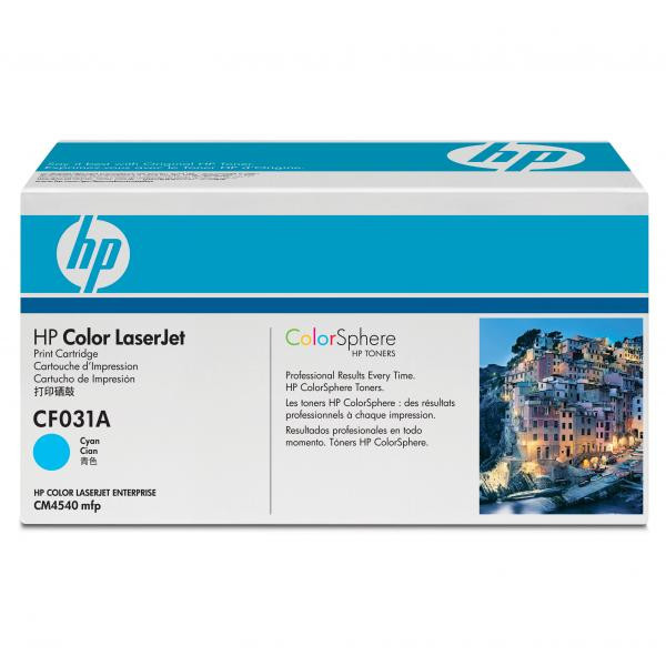 Image of HP 646A CF031A azuriu (cyan) toner original RO ID 15445