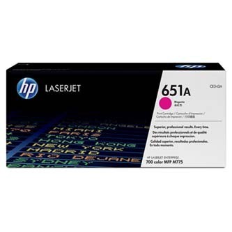 Image of HP 651A CE343A bíborvörös (magenta) eredeti toner HU ID 6190