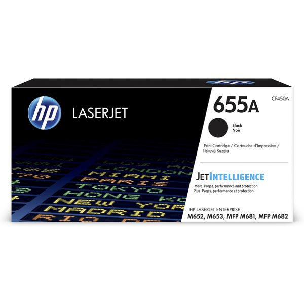 Image of HP 655A CF450A fekete (black) eredeti toner HU ID 15486