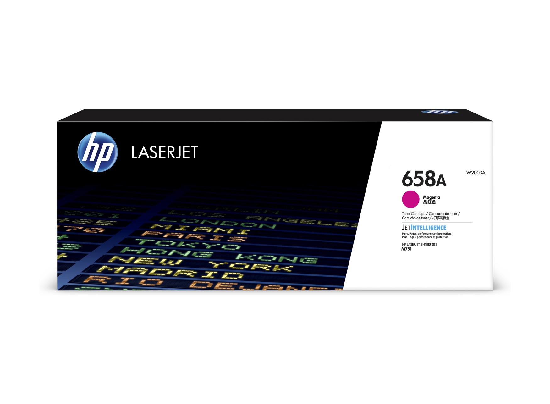 Image of HP 658A W2003A bíborvörös (magenta) eredeti toner HU ID 62507