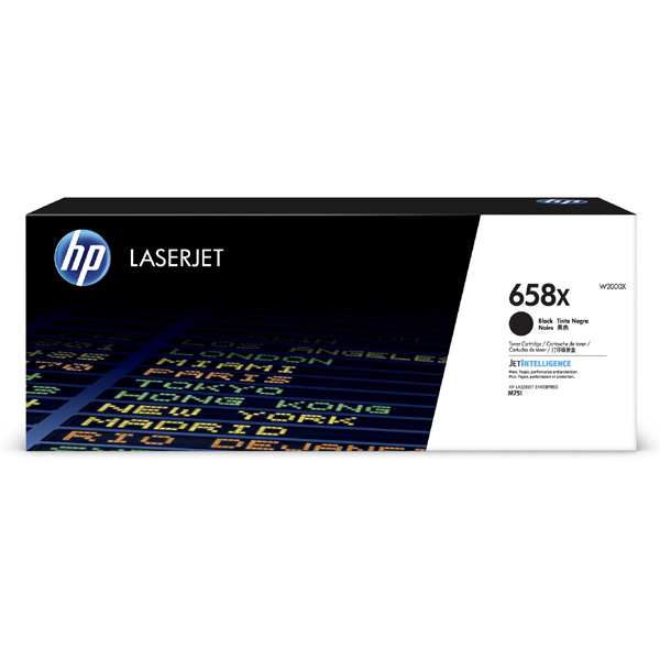 Image of HP 658X W2000X černý (black) originální toner CZ ID 62502