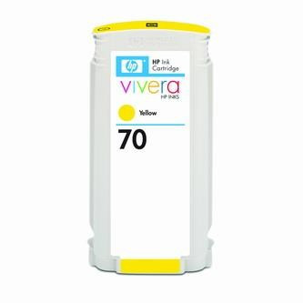 Image of HP 70 C9454A żółty (yellow) tusz oryginalna PL ID 816