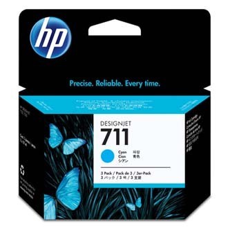 Image of HP 711 CZ134A azúrová (cyan) multipack originálna cartridge SK ID 6148