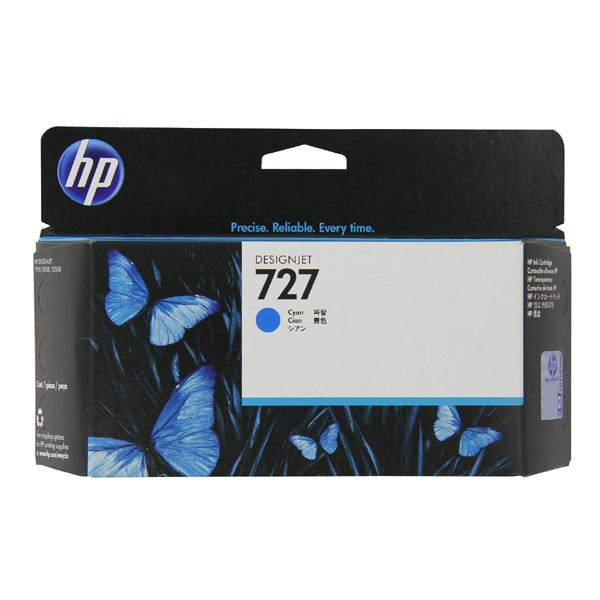 Image of HP 727 F9J76A azúrová (cyan) originálna cartridge SK ID 14127