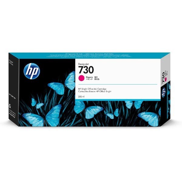 Image of HP 730 P2V69A purpuriu (magenta) cartus original RO ID 16608