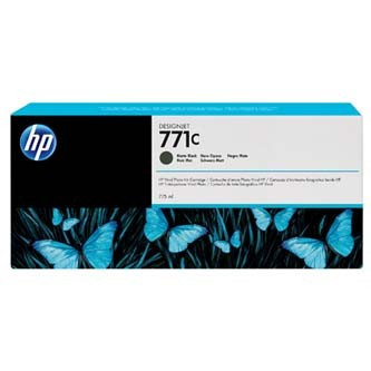 Image of HP 771C B6Y07A matt fekete (matte black) eredeti tintapatron HU ID 6874