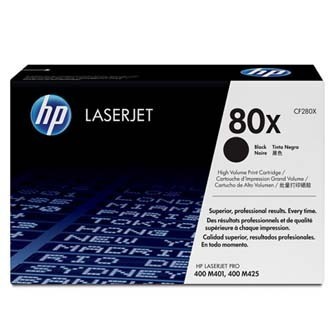 Image of HP 80X CF280X fekete (black) eredeti toner HU ID 5627