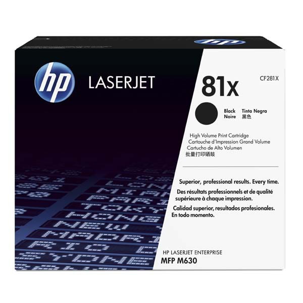 Image of HP 81X CF281X čierný (black) originálny toner SK ID 15470