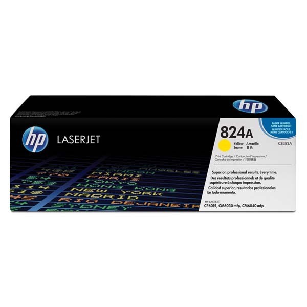 Image of HP 824A CB382A żółty (yellow) toner oryginalny PL ID 10458