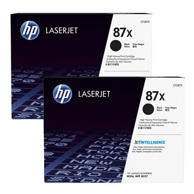 Image of HP 87X CF287XD czarny (black) dualpack toner oryginalny PL ID 11652