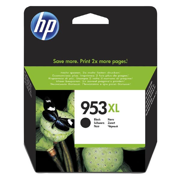 Image of HP 953XL L0S70AE czarny (black) tusz oryginalna PL ID 10776