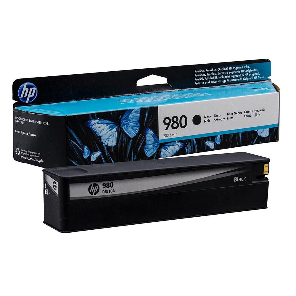 Image of HP 980 D8J10A černá (black) originální inkoustová cartridge CZ ID 14114