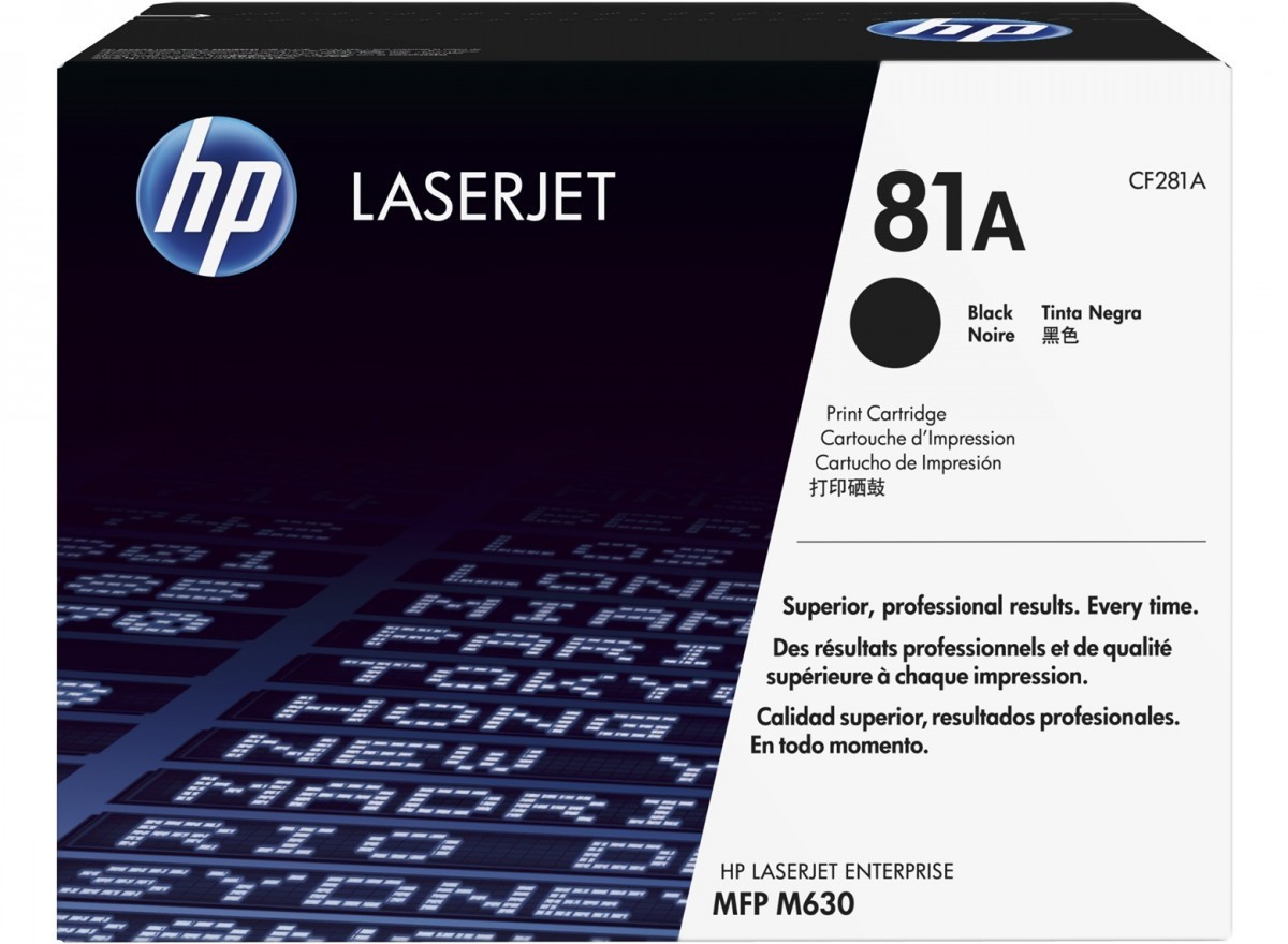 Image of HP CF281A čierný (black) originálny toner SK ID 7884