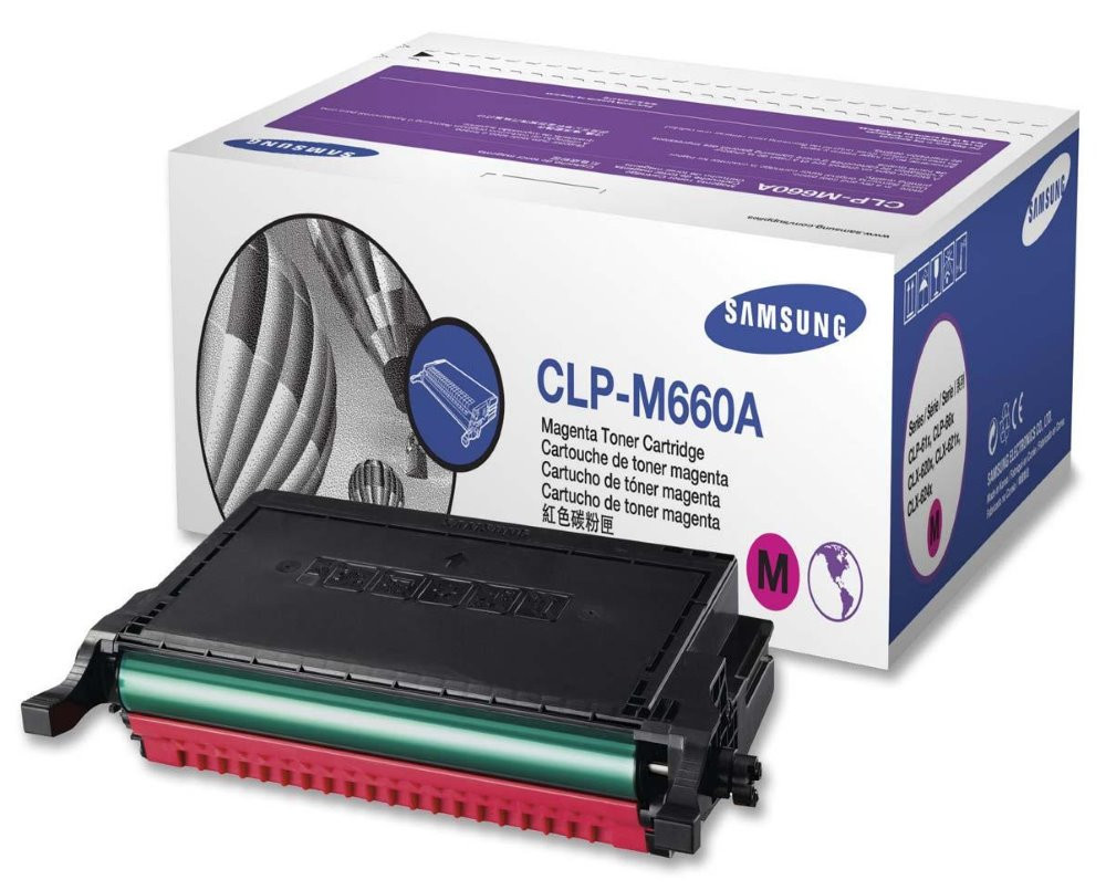 Image of HP ST919A / Samsung CLP-M660A purpurový (magenta) originální toner CZ ID 12896