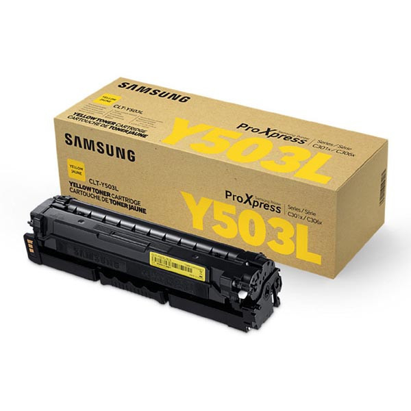 Image of HP SU491A / Samsung CLT-Y503L sárga (yellow) eredeti toner HU ID 13082