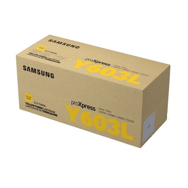 Image of HP SU557A / Samsung CLT-Y603L galben (yellow) toner original RO ID 16325