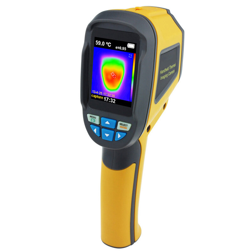 Image of HT02 Handheld Thermograph Camera Infrared Thermal Camera Digital Infrared Imager Temperature Tester with 24inch Color L