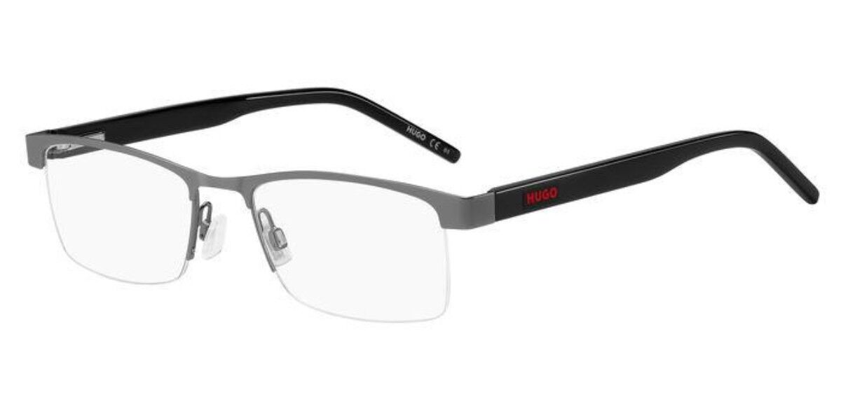 Image of HUGO HG 1199 R80 Óculos de Grau Prata Masculino BRLPT