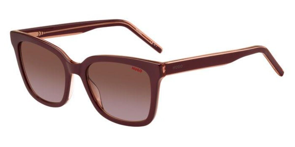 Image of HUGO HG 1248/S 0T5/N4 54 Lunettes De Soleil Femme Bordeaux FR