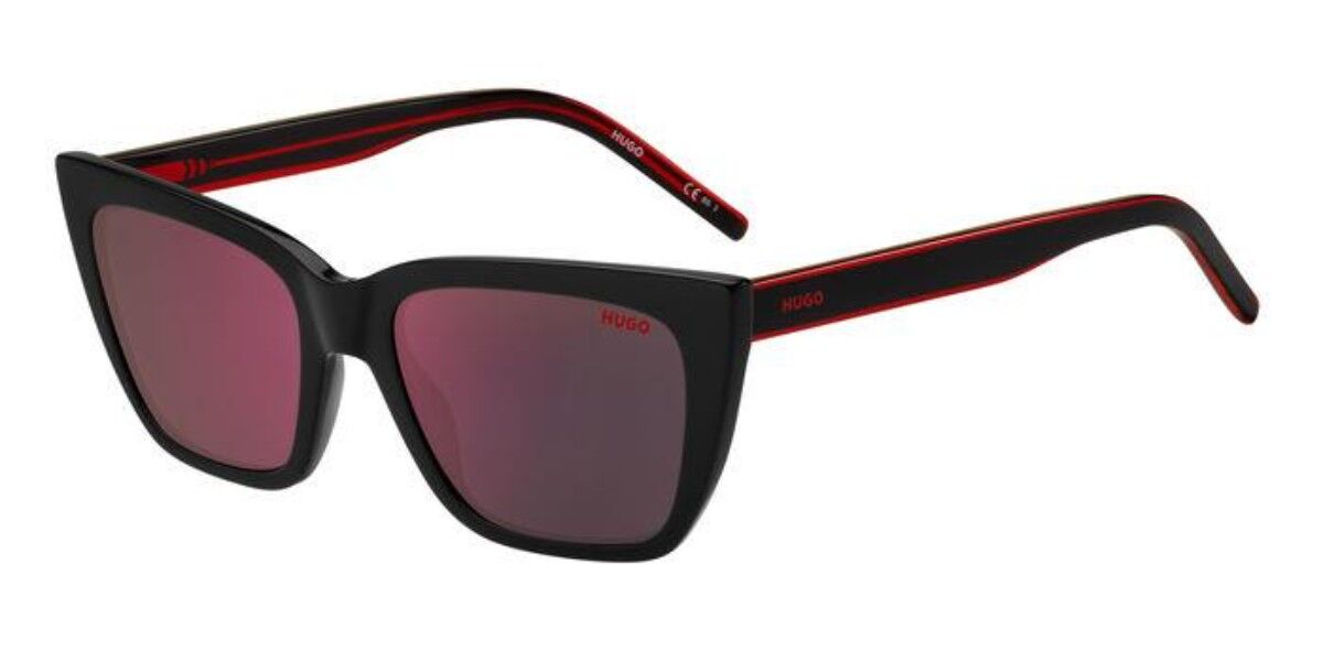 Image of HUGO HG 1249/S OIT/AO 54 Lunettes De Soleil Femme Noires FR