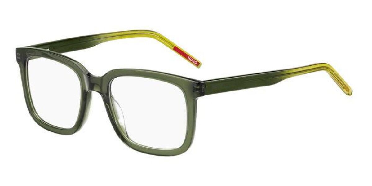 Image of HUGO HG 1261 GP7 Óculos de Grau Verdes Masculino BRLPT