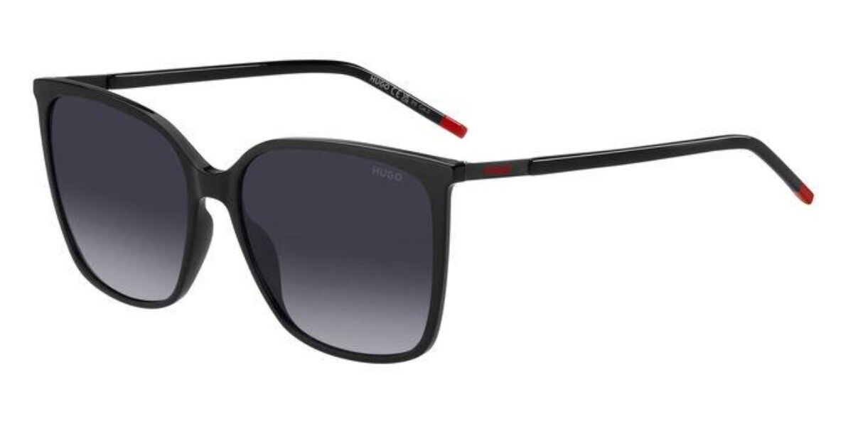 Image of HUGO HG 1275/S 807/9O 57 Lunettes De Soleil Femme Noires FR