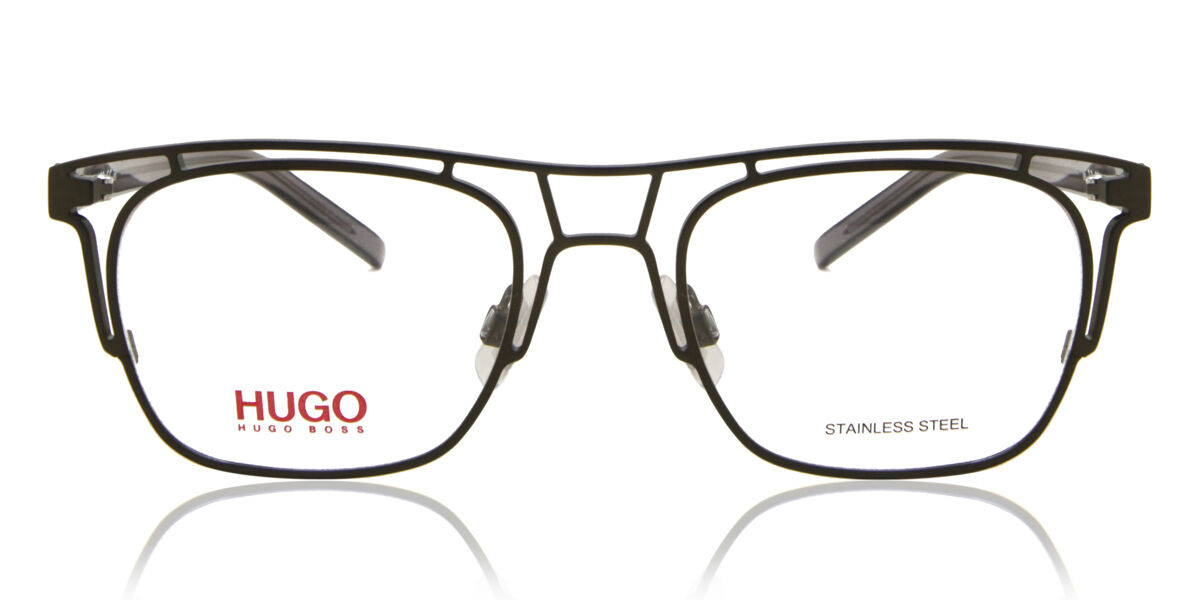 Image of HUGO Hugo 1023 SVK Óculos de Grau Cinzas Masculino BRLPT