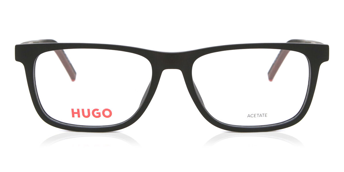 Image of HUGO Hugo 1048 BLX Óculos de Grau Pretos Masculino BRLPT