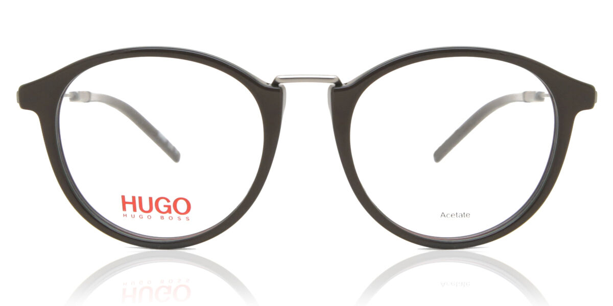 Image of HUGO Hugo 1062 OQY Óculos de Grau Marrons Masculino BRLPT