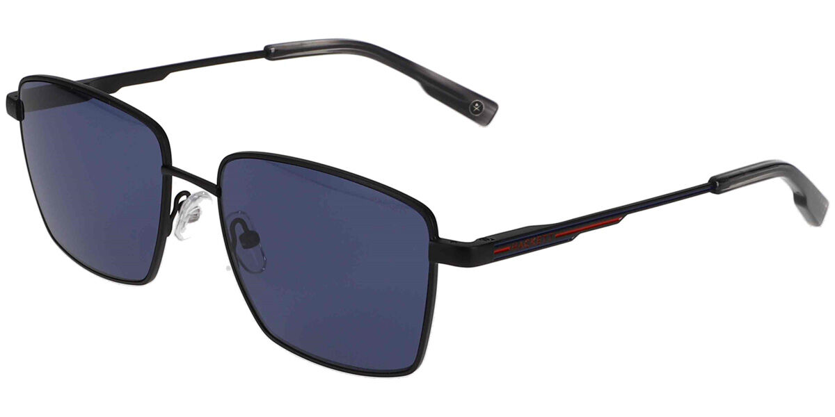 Image of Hackett HEK1154 001 56 Lunettes De Soleil Homme Noires FR