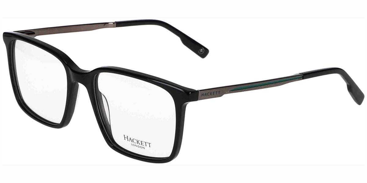 Image of Hackett HEK1332 001 Óculos de Grau Pretos Masculino BRLPT